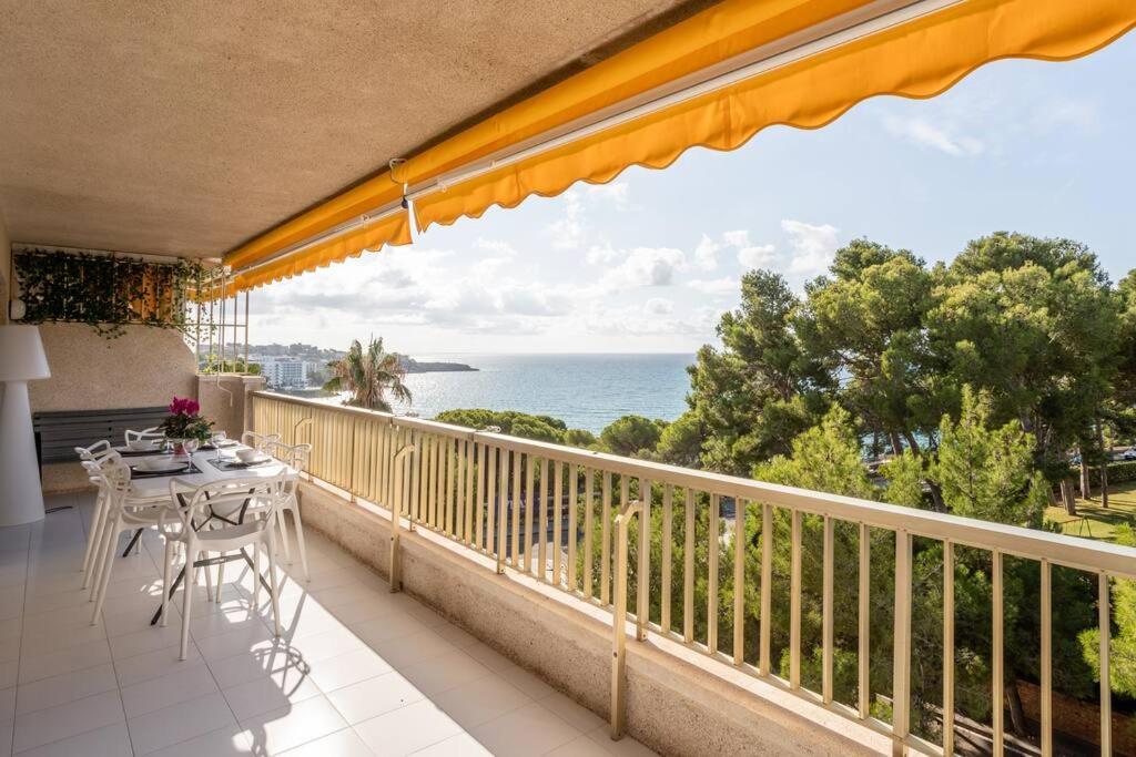 Sea View, Pool, Free Parking, Wifi, Port Aventura Apartment Salou Bagian luar foto